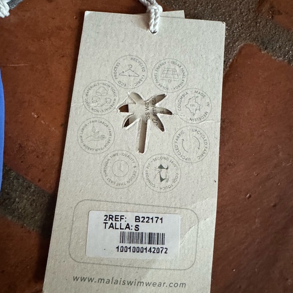 NWT Sun Kiss malai bathing suit set - Picture 6 of 9